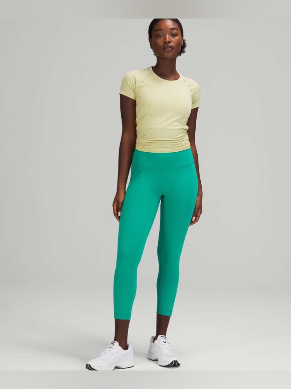 Lululemon Wunder Train High Rise Crop 23" Size 14